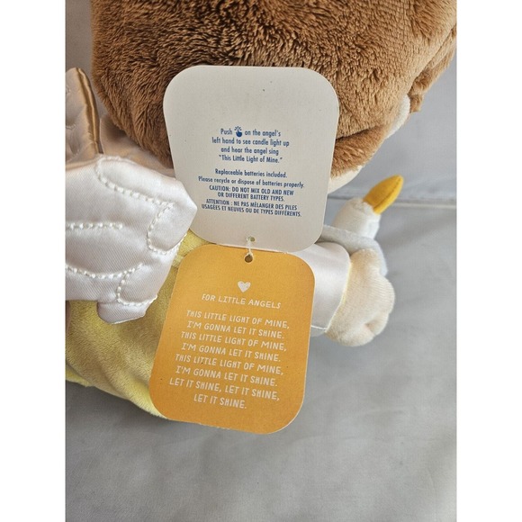 Hallmark Marys Angel Plush Singing Angel Lights Up Sings This Little Light TAG - Picture 16 of 17